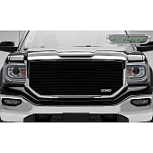 T-Rex Truck Products Grille Insert - Horizontal Bar Rectangular Black Aluminum - 6202141