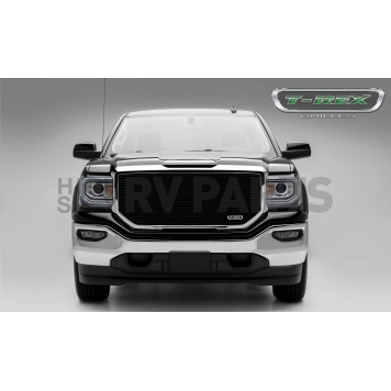 T-Rex Truck Products Grille Insert - Horizontal Bar Rectangular Black Aluminum - 6202141-1
