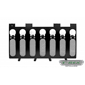 T-Rex Truck Products Grille Insert - Wire Mesh Rectangular Black Powder Coated Mild Steel - 6314841