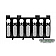 T-Rex Truck Products Grille Insert - Wire Mesh Rectangular Black Powder Coated Mild Steel - 6314841
