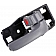 Help! By Dorman Interior Door Handle - Plastic Gray Lever Single - 82480