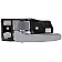 Help! By Dorman Interior Door Handle - Plastic Silver Lever With Gray Knob Single - 82483