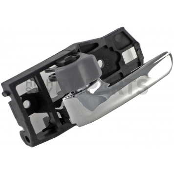 Help! By Dorman Interior Door Handle - Plastic Silver Lever With Gray Knob Single - 82483-2