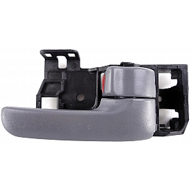 Help! By Dorman Interior Door Handle - Plastic Black Housing With Gray Lever Single - 82488