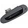 Help! By Dorman Exterior Door Handle - Plastic Black Single - 83431