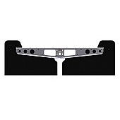 ACCESS Covers Mud Flap - Flat Black Smooth Milled Set Of 2 - A10200713