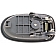 Help! By Dorman Interior Door Handle - Lever Plastic Light Gray Single - 83450