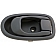 Help! By Dorman Interior Door Handle - Lever Plastic Light Gray Single - 83451