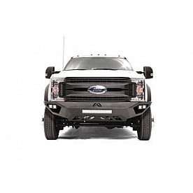 Fab Fours Bumper Vengeance 1-Piece Design Steel Black - FS17V42511