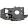 Help! By Dorman Interior Door Handle - Lever Plastic Black Single - 83453