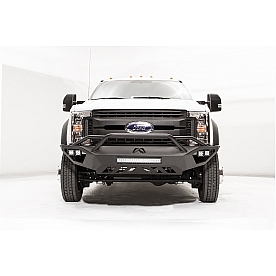 Fab Fours Bumper Vengeance 1-Piece Design Steel Black - FS17V42521