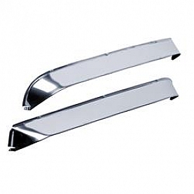Auto Ventshade (AVS) Rainguard - Polished Steel Set Of 2 - 12011