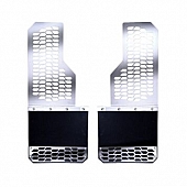 Putco Mud Flap - Stainless Steel Brushed Set Of 2 - 78120