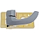 Help! By Dorman Interior Door Handle - Plastic Tan Housing With Gray Lever Single - 83464