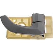 Help! By Dorman Interior Door Handle - Plastic Tan Housing With Gray Lever Single - 83467