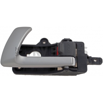 Help! By Dorman Interior Door Handle - Plastic Black Housing With Gray Lever Single - 83470