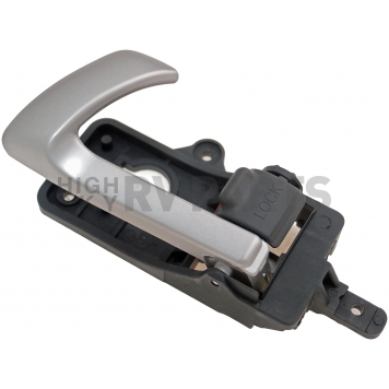 Help! By Dorman Interior Door Handle - Plastic Black Housing With Gray Lever Single - 83470-2