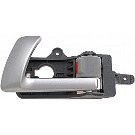 Help! By Dorman Interior Door Handle - Plastic Silver Lever With Gray Knob Single - 83472