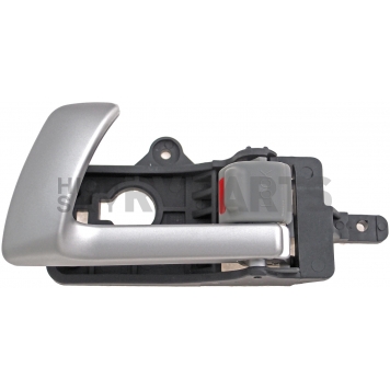 Help! By Dorman Interior Door Handle - Plastic Silver Lever With Gray Knob Single - 83472