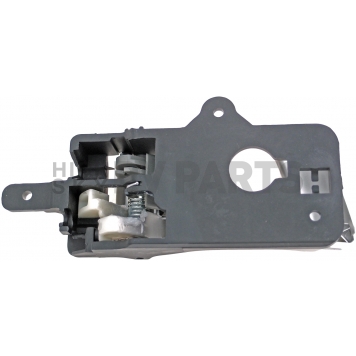 Help! By Dorman Interior Door Handle - Plastic Silver Lever With Gray Knob Single - 83472-1