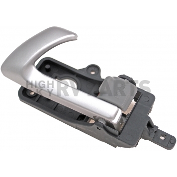 Help! By Dorman Interior Door Handle - Plastic Silver Lever With Gray Knob Single - 83472-2