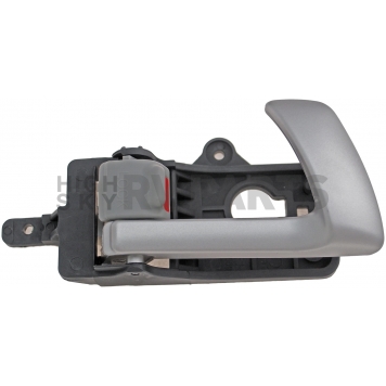 Help! By Dorman Interior Door Handle - Plastic Silver Lever With Gray Knob Single - 83473