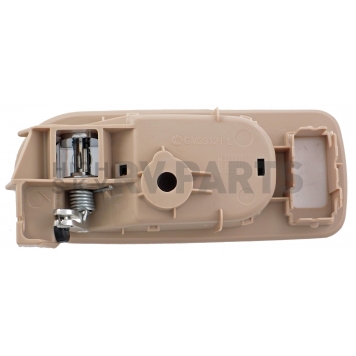 Help! By Dorman Interior Door Handle - Plastic Beige Housing With Silver Lever Single - 81824-1