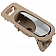 Help! By Dorman Interior Door Handle - Plastic Beige Housing With Silver Lever Single - 81824