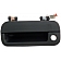 Help! By Dorman Exterior Door Handle - Plastic Black Single - 83476