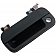 Help! By Dorman Exterior Door Handle - Plastic Black Single - 83476