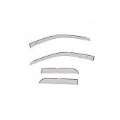Auto Ventshade (AVS) Rainguard - Bright White - Vehicle Color Code PW7 Acrylic Set Of 4 - 994003PW7