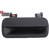 Help! By Dorman Exterior Door Handle - Plastic Black Single - 83479