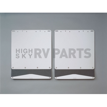 Putco Mud Flap - Stainless Steel Polished Set Of 2 - 79471-1