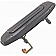 Help! By Dorman Exterior Door Handle - Plastic Black Single - 94041