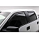 EGR Rainguard - Black Matte Acrylic Set Of 4 - 573475