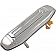 Help! By Dorman Exterior Door Handle - Plastic Silver Single - 94044