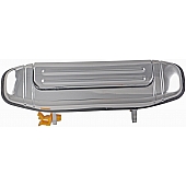 Help! By Dorman Exterior Door Handle - Plastic Silver Single - 94045