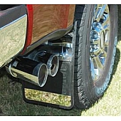 Owens Products Mud Flap Black Rubber Set Of 2 - 86004
