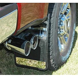 Owens Products Mud Flap Black Rubber Set Of 2 - 86004