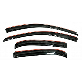 Auto Ventshade (AVS) Rainguard - Smoke Acrylic Set Of 4 - 194682