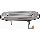 Help! By Dorman Exterior Door Handle - Plastic Silver Single - 94046