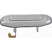 Help! By Dorman Exterior Door Handle - Plastic Silver Single - 94047