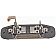 Help! By Dorman Exterior Door Handle - Plastic Silver Single - 94047