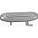 Help! By Dorman Exterior Door Handle - Plastic Silver Single - 94048