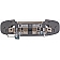 Help! By Dorman Exterior Door Handle - Plastic Silver Single - 94048