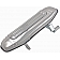 Help! By Dorman Exterior Door Handle - Plastic Silver Single - 94048