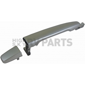 Help! By Dorman Exterior Door Handle - Plastic Silver Single - 94052-2
