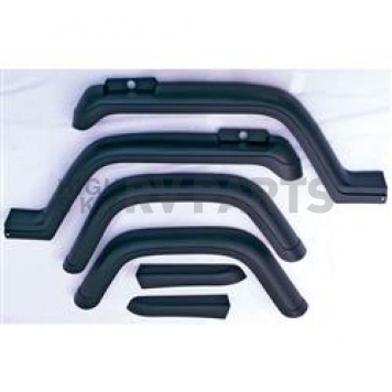 Omix-Ada Fender Flare - Black Thermoplastic Set Of 4 - 1160201