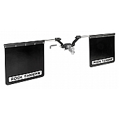 Rock Tamers Mud Flap - Black Matte Single - 00112