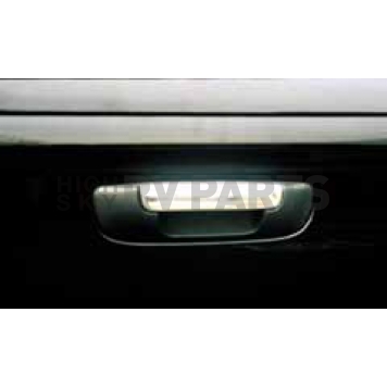 TFP (International Trim) Tailgate Handle Cover - Stainless Steel Silver - 431L